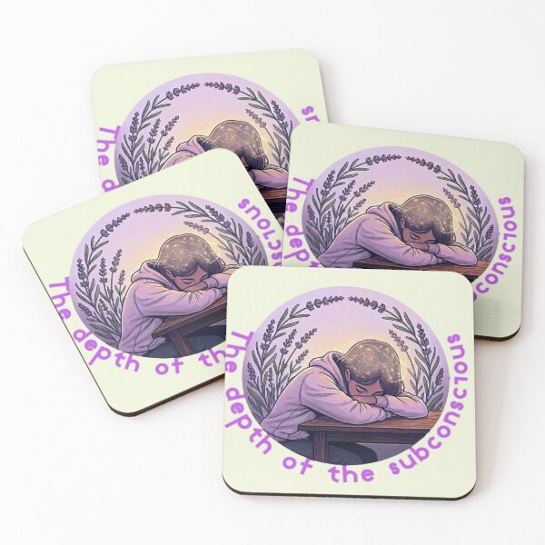 Item preview, Subconscious Mind Girl Dreamy Lilac Lavender Inner Peace designed and sold by med-lavender-ee.