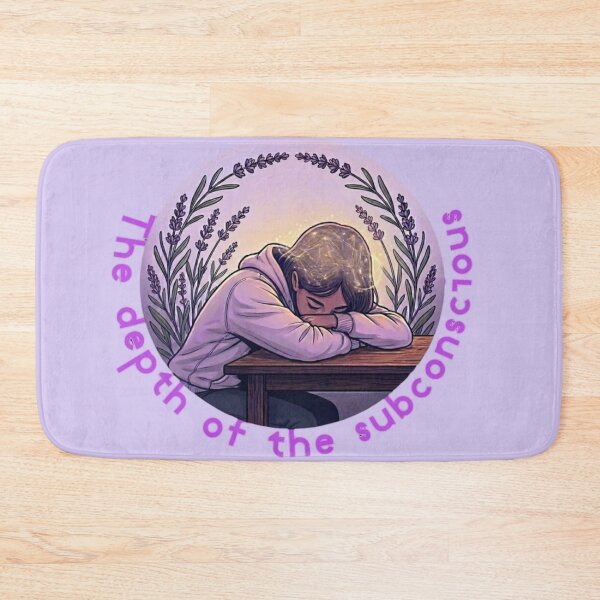 Item preview, Subconscious Mind Girl Dreamy Lilac Lavender Inner Peace designed and sold by med-lavender-ee.