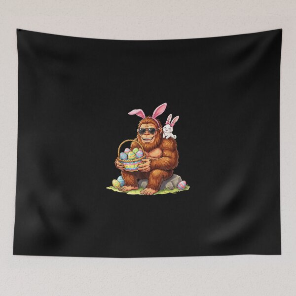 Item preview, Mens Easter Funny Sasquatch Bunny Easter For Mens Boy Women designed and sold by Cokonatss.