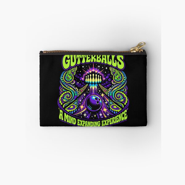 Item preview, Psychedelic Cosmic Bowling Gutterball Vintage Poster designed and sold by agearb.