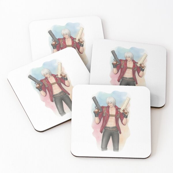 Item preview, Dante Devil May Cry Video Game Character Art – Sarcastic Stylish Action Gamer Aesthetic (Version 1 - Gunslinger) designed and sold by SlightlyUnreal.