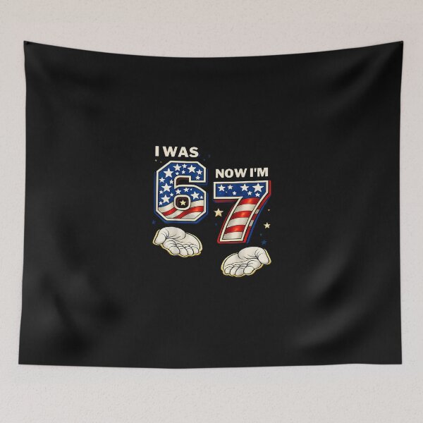 Item preview, I Was 6 Now I'M 7 Birthday 250Th Patriotic 4Th Of July 6 7 designed and sold by Cokonatss.