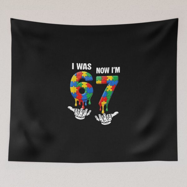 Item preview, I Was 6 Now I'M 7 Year Old Birthday Puzzle Autism 67 Boys designed and sold by Cokonatss.