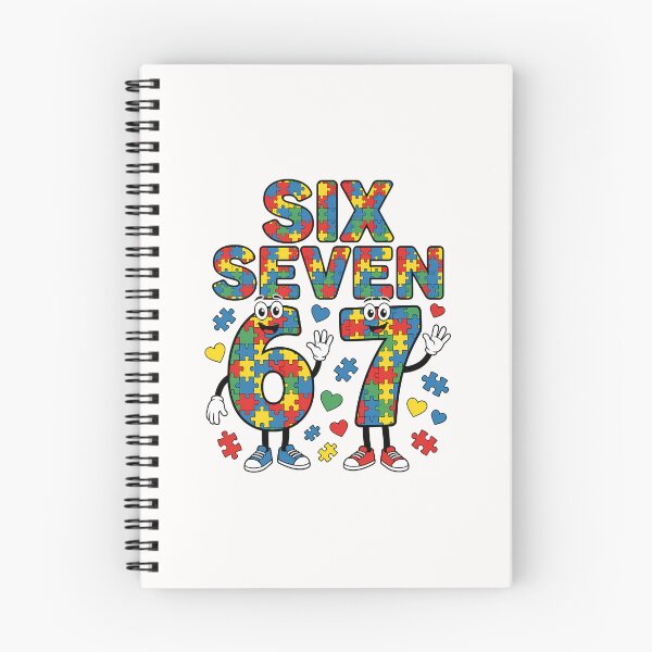 Item preview, Kids Meme 67 Six Seven 6 7 Autism Awareness 2026 Puzzle 6-7 designed and sold by Cokonatss.