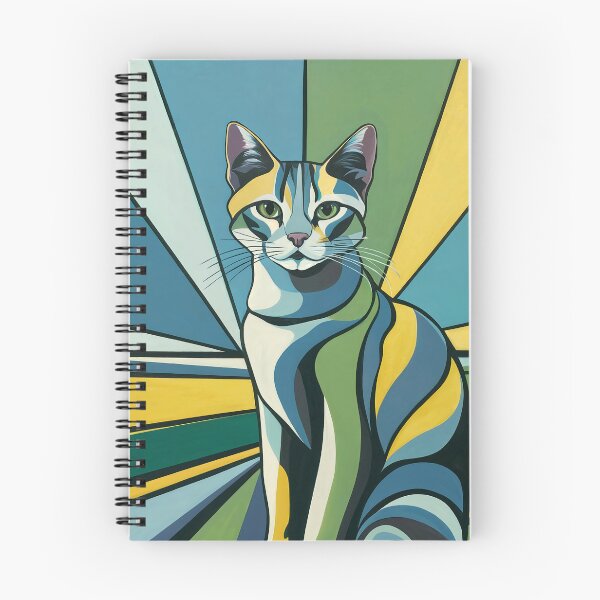 Item preview, Mid Century Modern Cat Art Print – Retro 1950s Atomic Cat Illustration, Minimalist MCM Wall Decor designed and sold by Tamas Das.