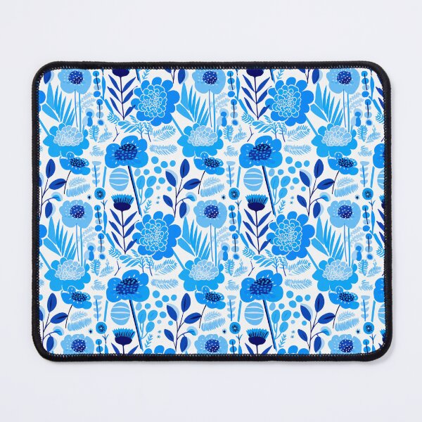Item preview, Blue Florals 34 designed and sold by Dawne's Designs.