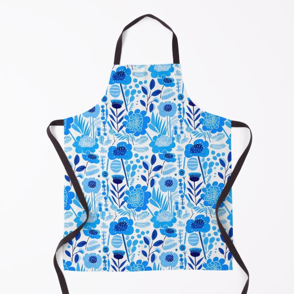 Item preview, Blue Florals 34 designed and sold by Dawne's Designs.