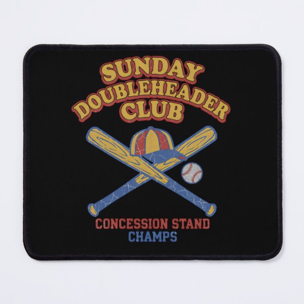 Item preview, Sunday Doubleheader Club Concession Stand Champs - Retro Baseball Gift designed and sold by Luminari Creations.