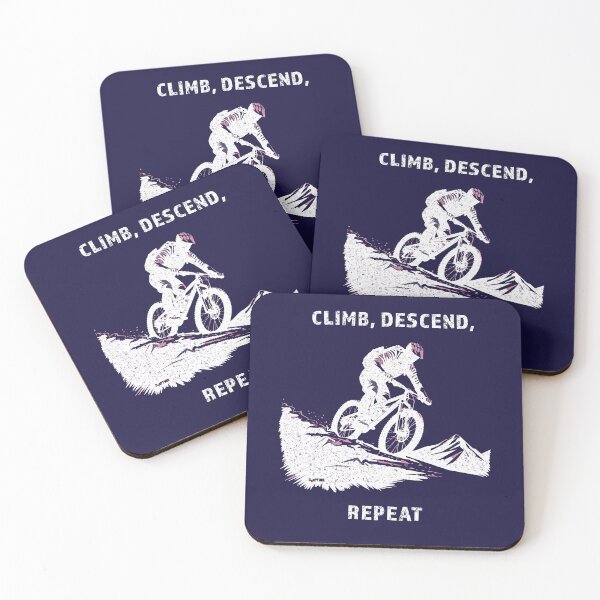 Item preview, Mountain Biking Climb, Descend, Repeat designed and sold by Capturetees.