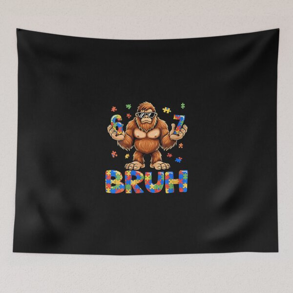 Item preview, Women'S Bruh 67 Six Seven Puzzle Dabbing Boys Kids Autism Awareness designed and sold by Cokonatss.