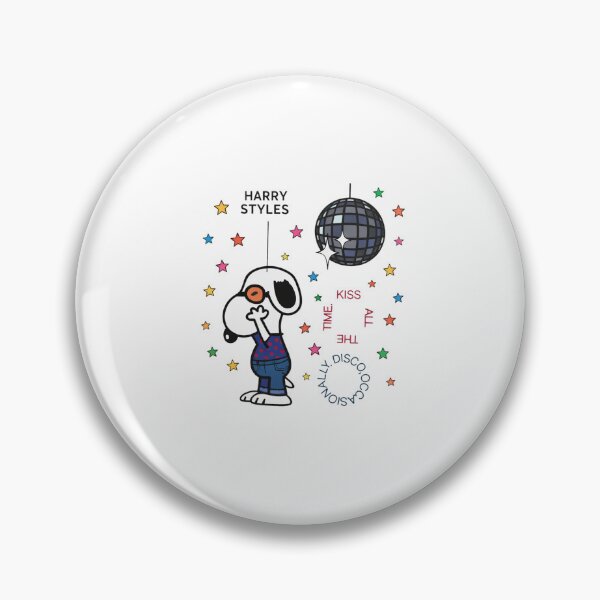 Item preview, Retro Disco Occasionally, Kiss All The Time Graphic, Cute Snoopy Inspired Concert Top, for Music Fans designed and sold by shopmionmion.