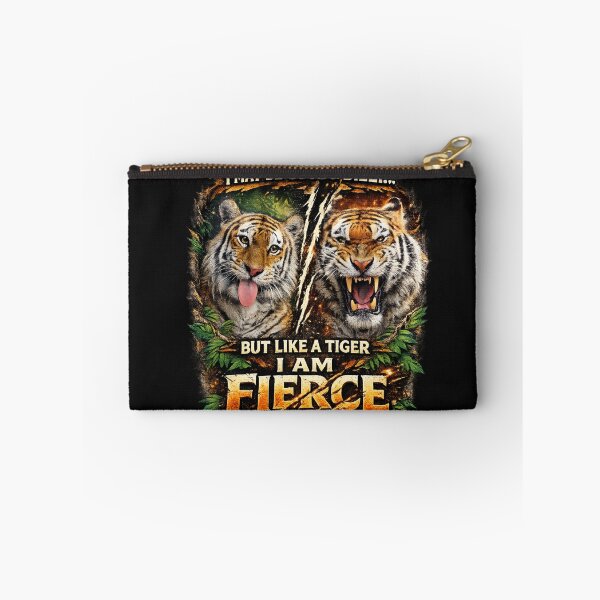 Item preview, I May Be Cute And Silly But Like A Tiger I Am Fierce designed and sold by BlessedKaren.