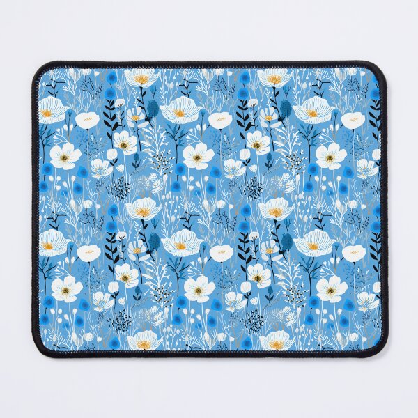 Item preview, Blue Florals 36 designed and sold by Dawne's Designs.