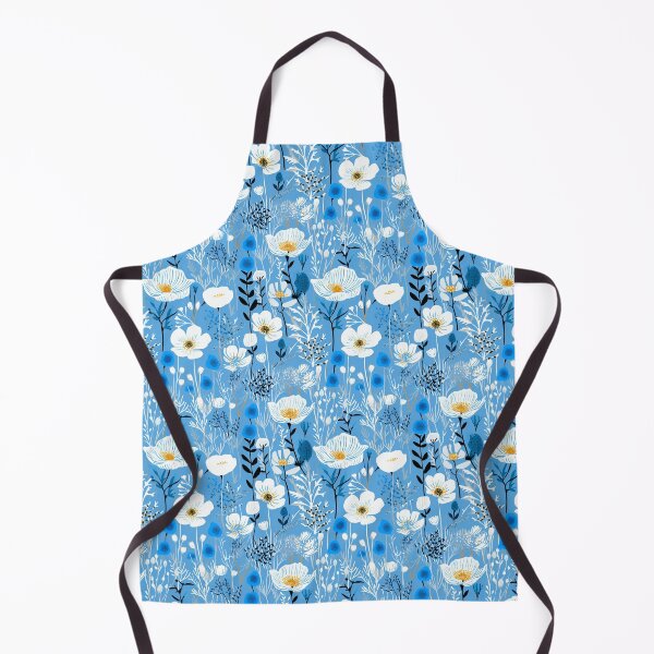 Item preview, Blue Florals 36 designed and sold by Dawne's Designs.