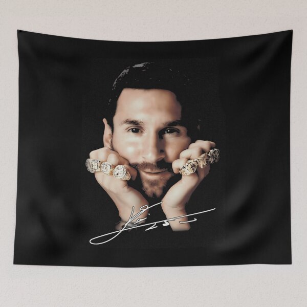 Item preview, Lionel Messi Big Face designed and sold by Hisham Zidan.