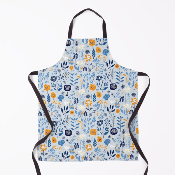 Item preview, Blue Florals 37 designed and sold by Dawne's Designs.