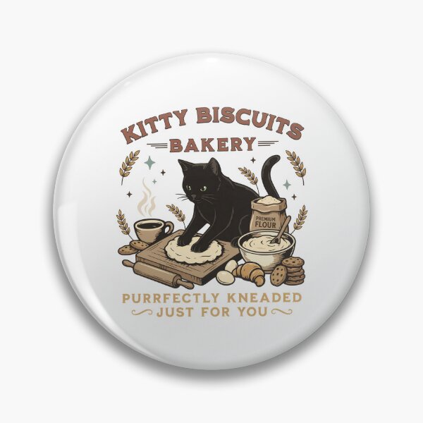 Item preview, Cat Bakery Purrfectly Kneaded Coffee Kitty designed and sold by Blok45.