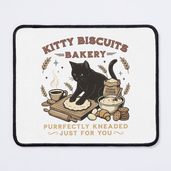 Item preview, Cat Bakery Purrfectly Kneaded Coffee Kitty designed and sold by Blok45.