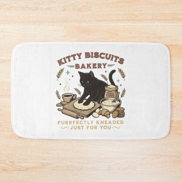 Item preview, Cat Bakery Purrfectly Kneaded Coffee Kitty designed and sold by Blok45.