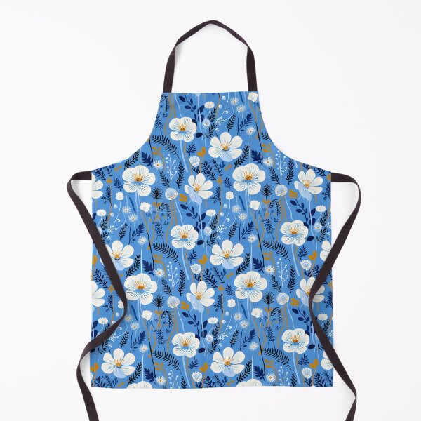 Item preview, Blue Florals 38 designed and sold by Dawne's Designs.