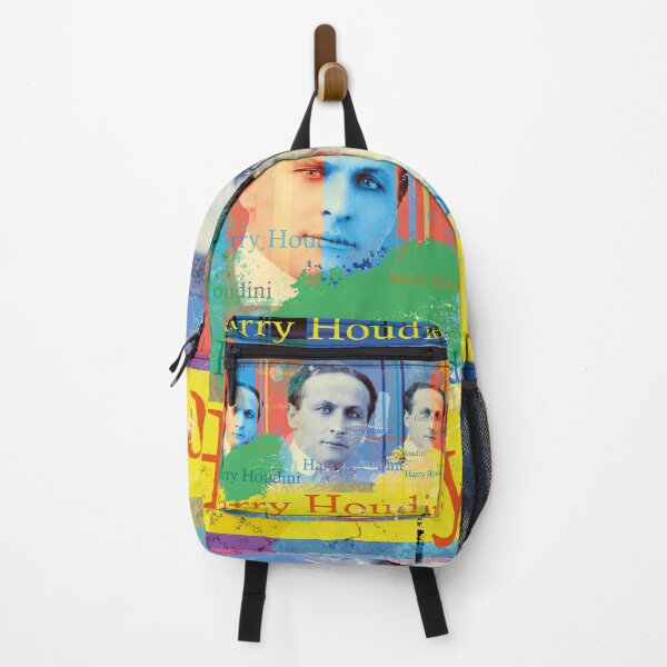 Item preview, Harry Houdini Escape Artist Portrait Collage Pop Art designed and sold by Mauswohn.