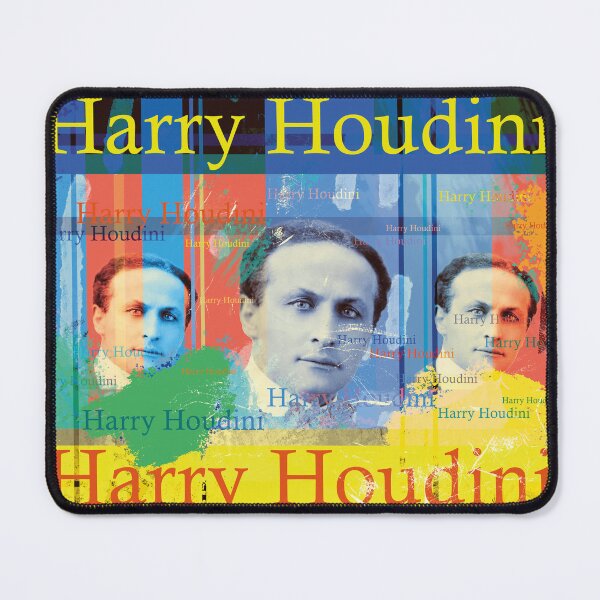 Item preview, Harry Houdini Escape Artist Portrait Collage Pop Art designed and sold by Mauswohn.