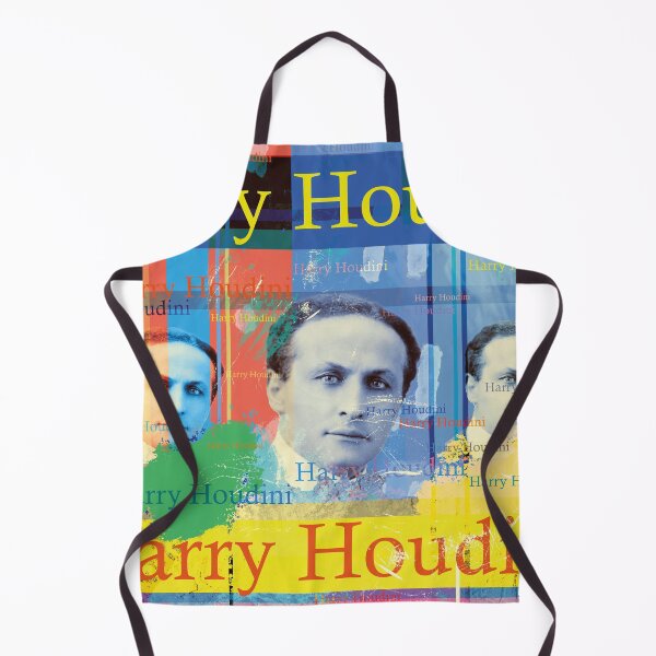 Item preview, Harry Houdini Escape Artist Portrait Collage Pop Art designed and sold by Mauswohn.