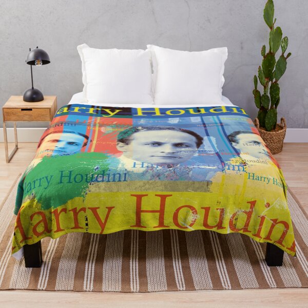 Item preview, Harry Houdini Escape Artist Portrait Collage Pop Art designed and sold by Mauswohn.