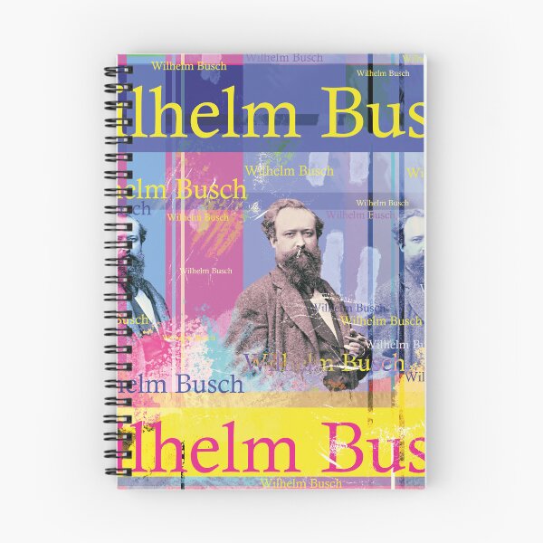 Item preview, Wilhelm Busch Portrait Collage Pop Art Design designed and sold by Mauswohn.