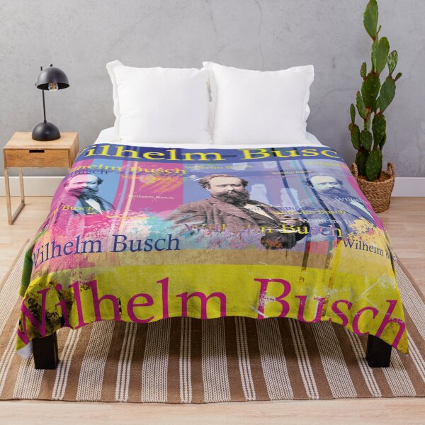 Item preview, Wilhelm Busch Portrait Collage Pop Art Design designed and sold by Mauswohn.