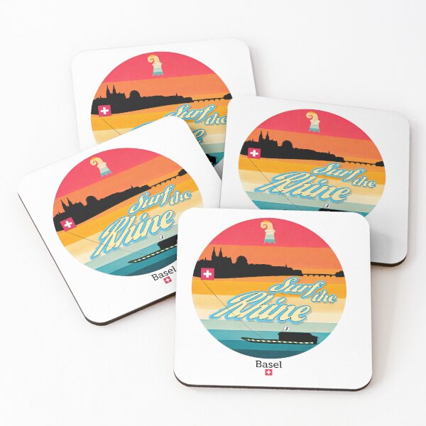 Item preview, Surf The Rhine - Basel designed and sold by With Love From Basel.