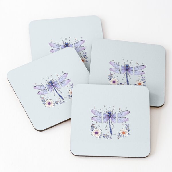 Item preview, Electric Flight: Segmented Dragonfly Art designed and sold by PriyaMagic.