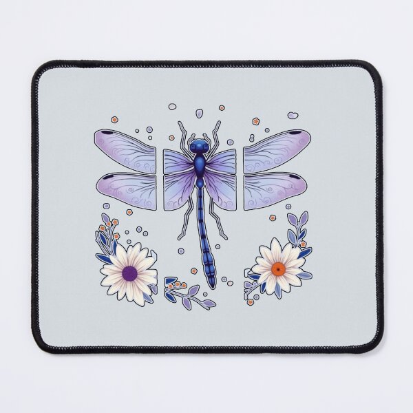 Item preview, Electric Flight: Segmented Dragonfly Art designed and sold by PriyaMagic.