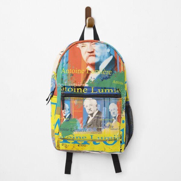 Item preview, Antoine Lumière portrait collage cinema pioneer design designed and sold by Mauswohn.
