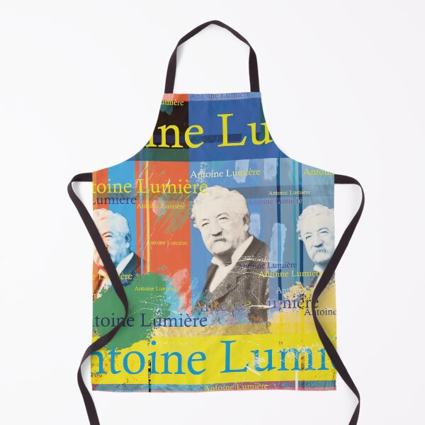 Item preview, Antoine Lumière portrait collage cinema pioneer design designed and sold by Mauswohn.