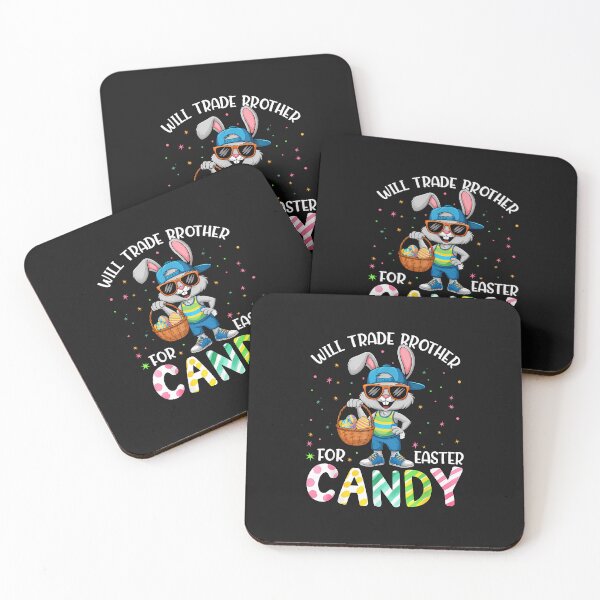 Item preview, Will Trade Brother For Candy Easter Kids Boys Toddler Girls designed and sold by Happycapyco.