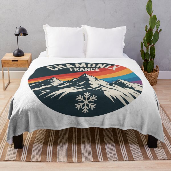 Item preview, Chamonix France Vintage Mountain Badge designed and sold by Digital Art Works Hub.