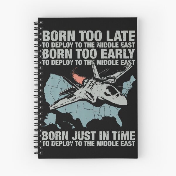 Item preview, Vintage Born Too Early To Deploy To The Middle East For Men T-Shirt designed and sold by VillociShop.