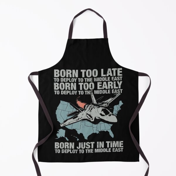 Item preview, Vintage Born Too Early To Deploy To The Middle East For Men T-Shirt designed and sold by VillociShop.