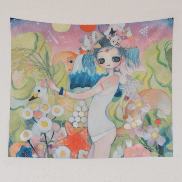 Item preview, Venerable Fox, the God of Abundance Aya Takano designed and sold by Kathimee.