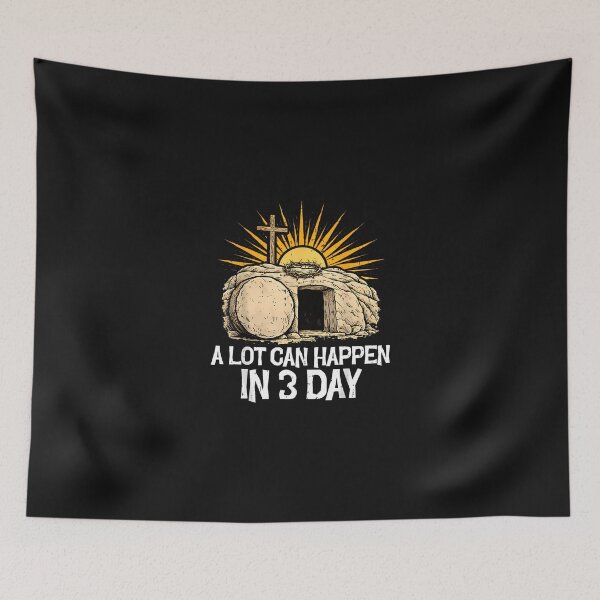 Item preview, A Lot Can Happen 3 Days Easter Religious Christian Men Women designed and sold by Happycapyco.