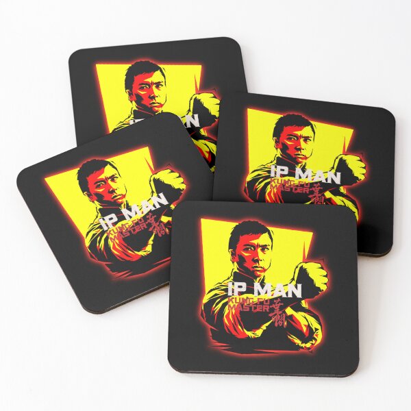 Item preview, Kung Fu Master – Retro Stylized Illustration in Red and Yellow designed and sold by Wawan35200.