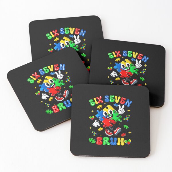 Item preview, Autism Awareness 67 Six Seven Bruh Puzzle Boy Girl Kid designed and sold by Happycapyco.