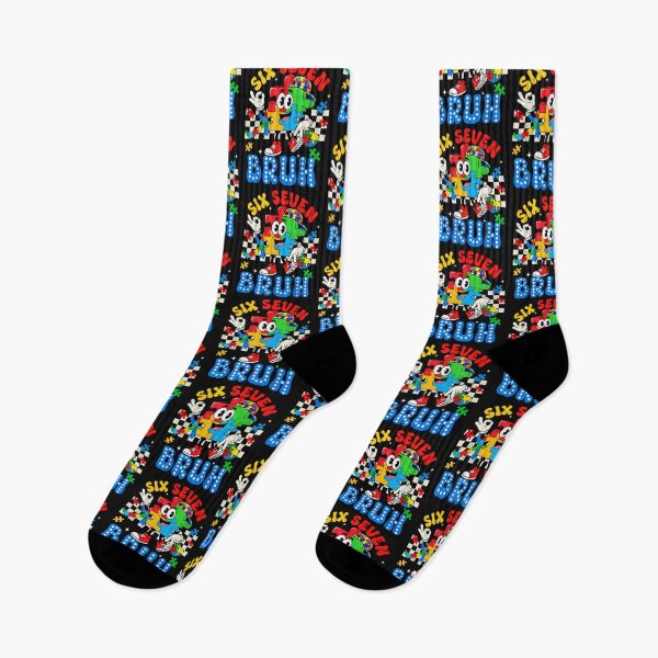 Item preview, Autism Awareness Six Seven Bruh 67 Dancing Puzzle Boys Kids designed and sold by Happycapyco.