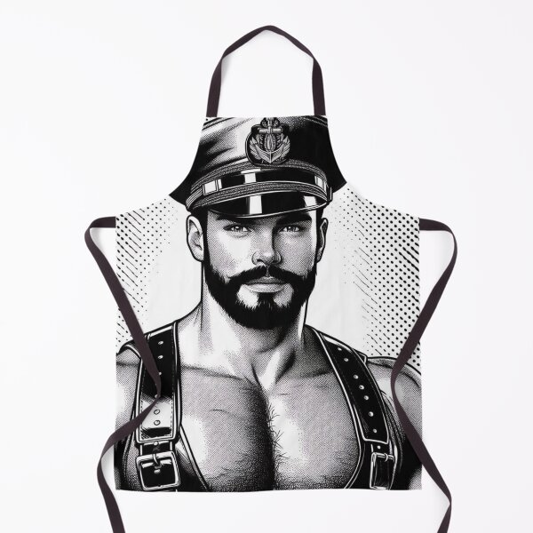 Item preview, Gay Gods - Captain Berlin Leather Bar Pride Graphic Design designed and sold by ItsAKinkThing.