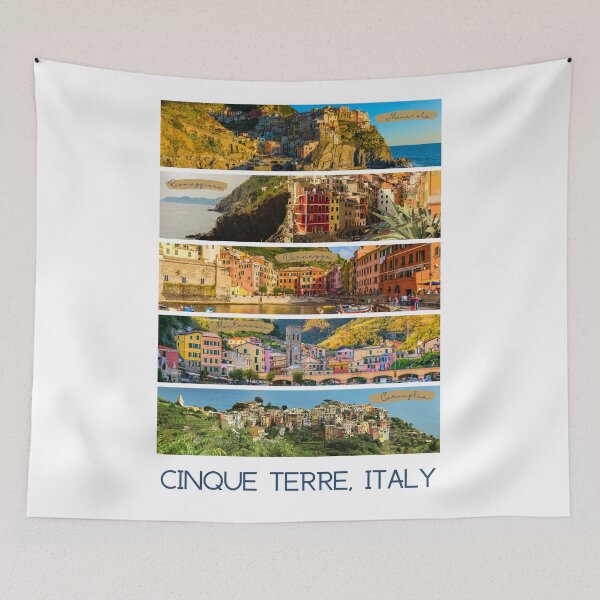Item preview, Cinque Terre — Five Villages, One Dream designed and sold by S-and-W-4ever.
