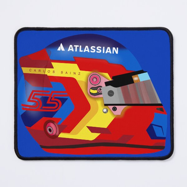 Item preview, Carlos Sainz F1 Helmet 2026 sticker pack designed and sold by Pink Polar F1.