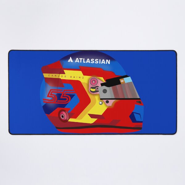 Item preview, Carlos Sainz F1 Helmet 2026 sticker pack designed and sold by Pink Polar F1.