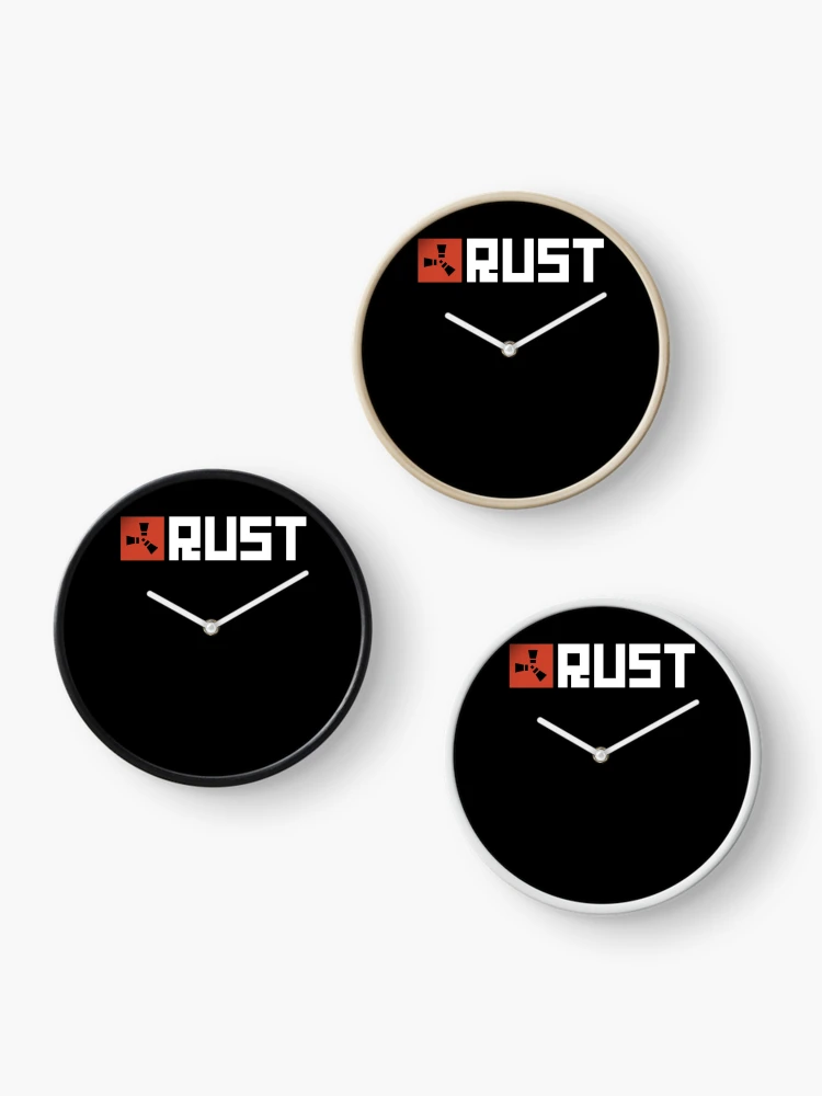 Thumbnail 3 of 4, Clock, Rusts Game Logo designed and sold by Abdo1store ★★★★☆.