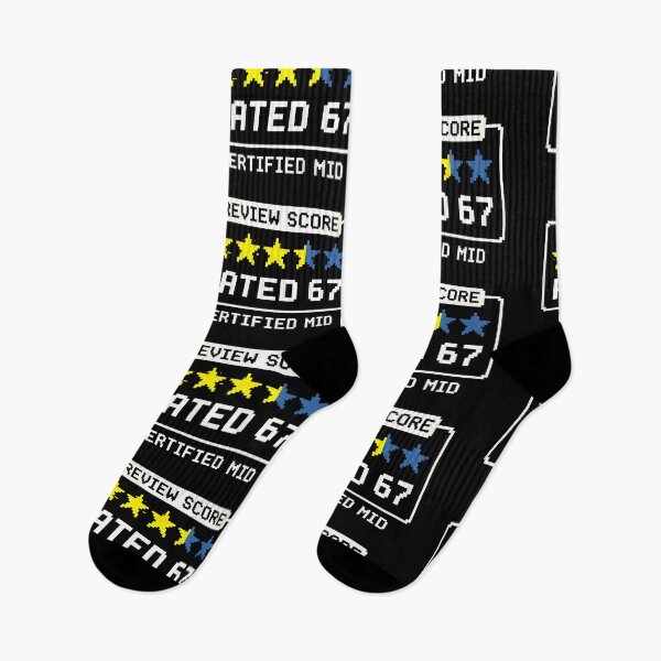 Item preview, Rated 67 Out of 100 Mid Review - Ironic Self Deprecating Humor Gift designed and sold by Luminari Creations.